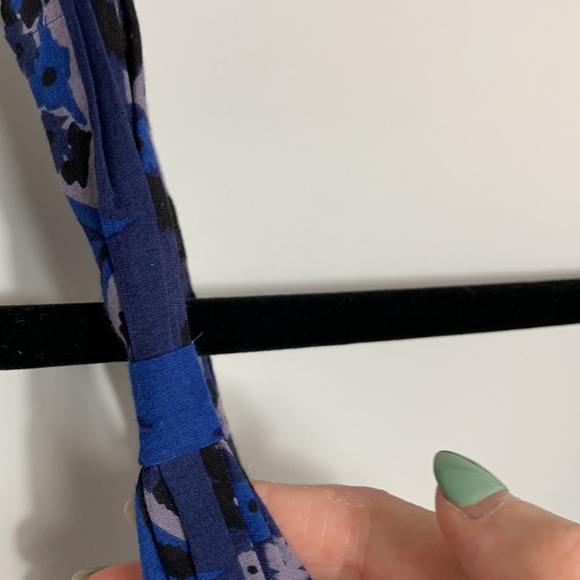 Rebecca Taylor Maxi Dress Blue Size 6 - Picture 5 of 14